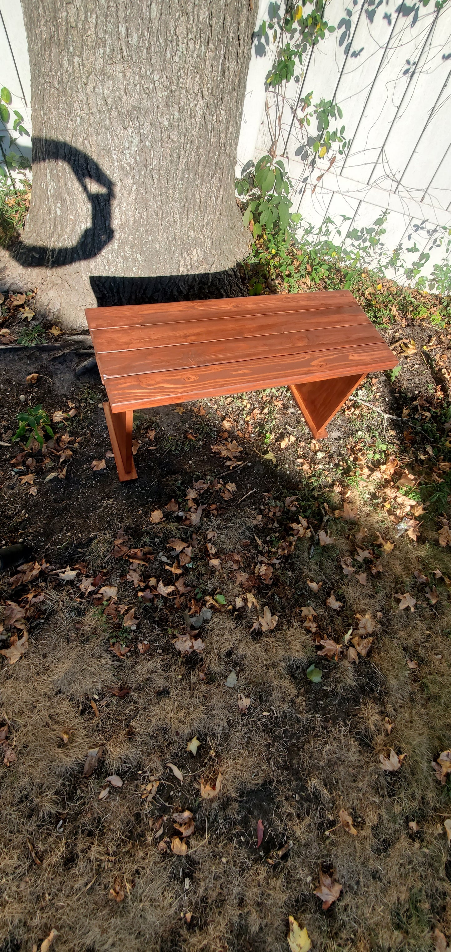 Handmade bench