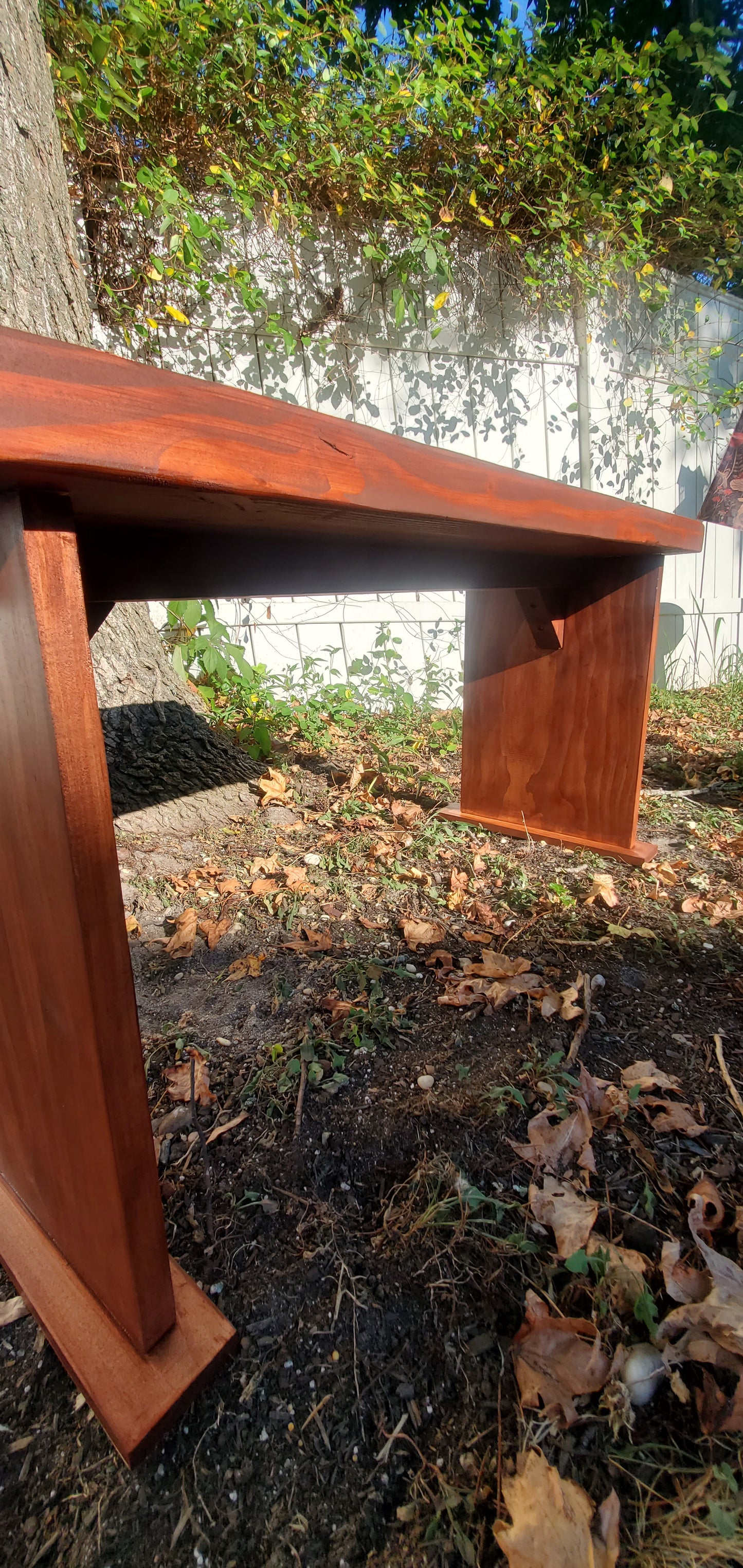 Handmade bench