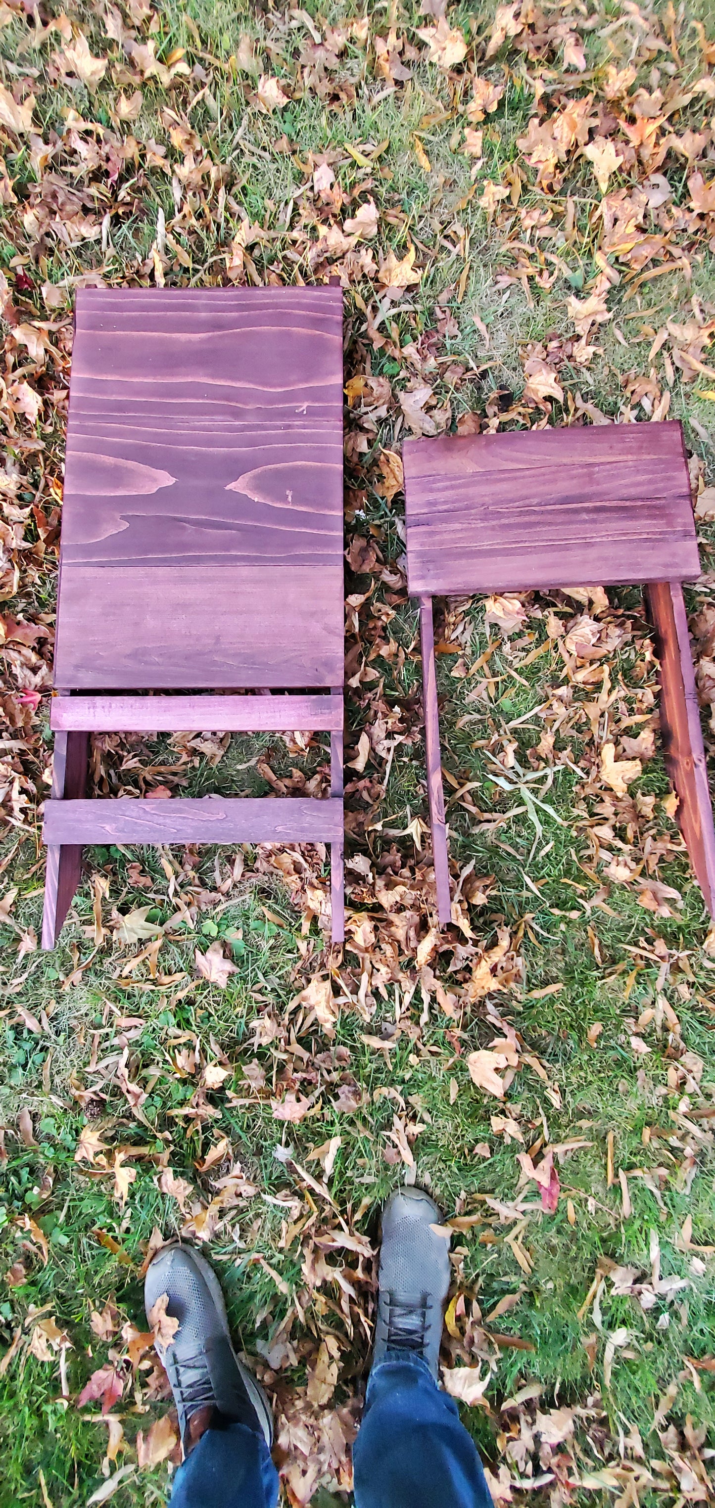 Handmade wooden lounge chair