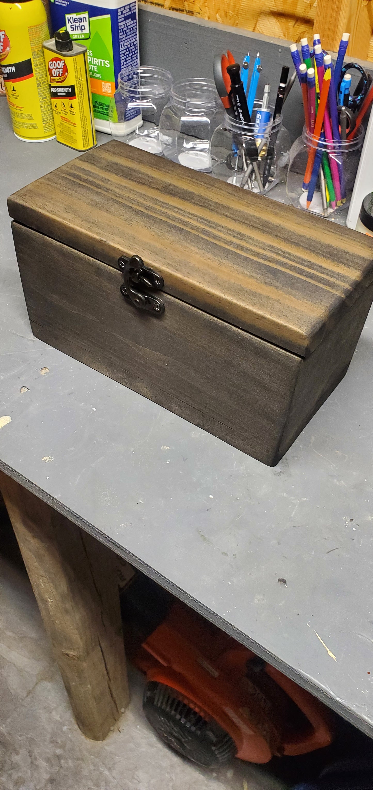 Handmade jewelry box