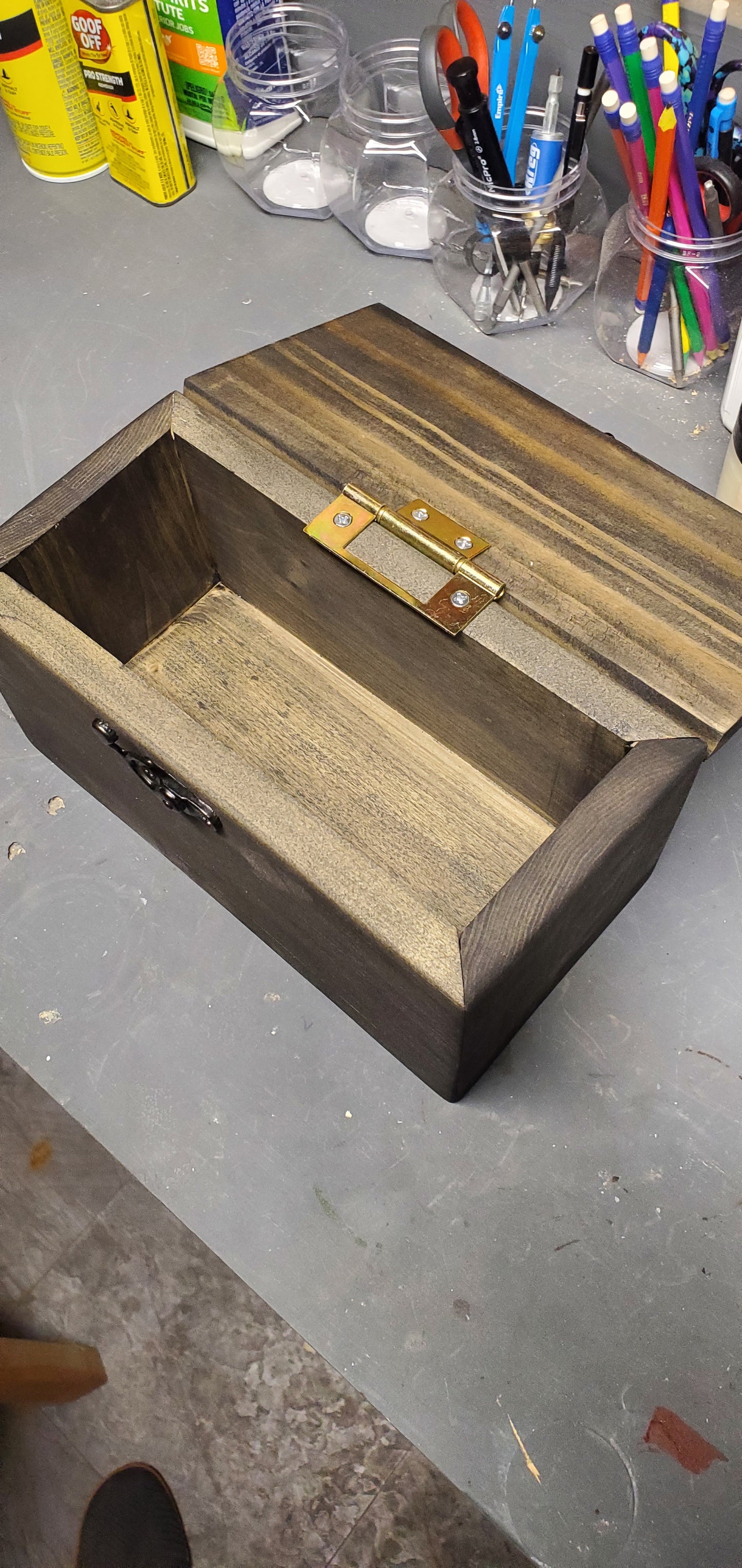 Handmade jewelry box